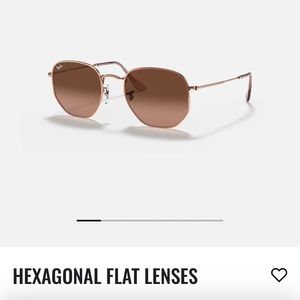 Hexagonal Flat Lens Ray Bans